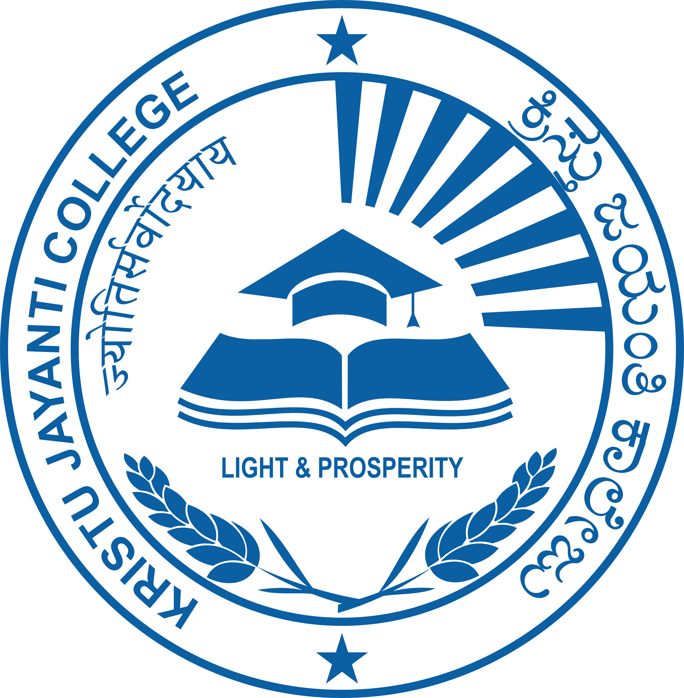 Kristu Jayanti College logo